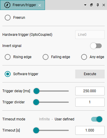 Fig. 239: Freerun/Trigger