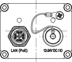 Fig. 637: GigE uEye RE PoE -  rear view