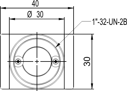 Fig. 682: GigE uEye SE OEM version - Front view
