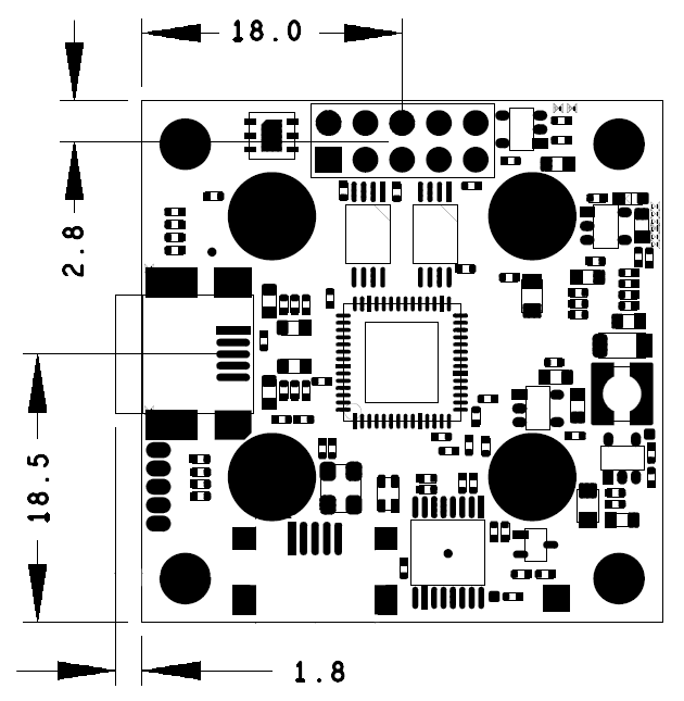 Fig. 463: UI-149x-LE PCB version - bottom view