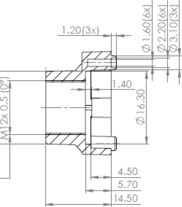Fig. 466: USB uEye LE lens holder M12