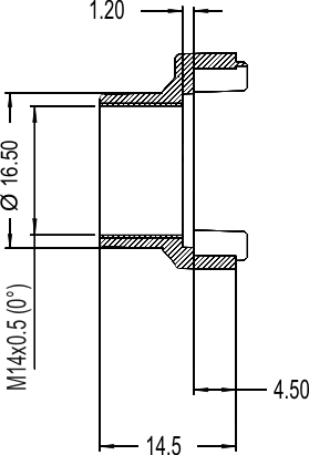Fig. 467: USB uEye LE lens holder M14
