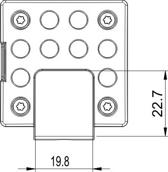 Fig. 457: USB uEye LE - rear view