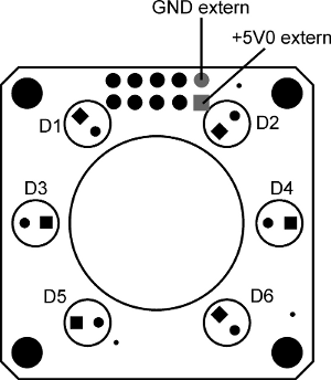 Fig. 470: External power supply of the lighting board