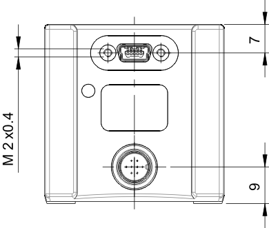 Fig. 498: USB uEye ML - back view
