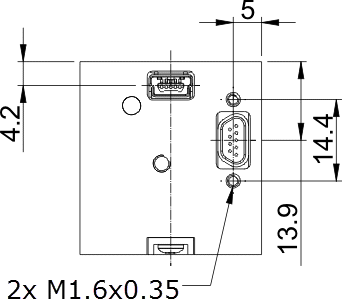 Fig. 517: USB uEye SE - rear view