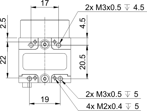 Fig. 520: USB uEye SE (CMOS) - bottom view