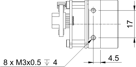 Fig. 529: USB uEye SE OEM version 1 (CMOS) - side view
