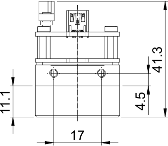 Fig. 530: USB uEye SE OEM version 1 (CMOS) - top view