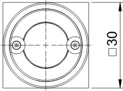 Fig. 527: USB uEye SE OEM version 1 - front view (V1)
