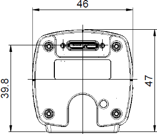 Fig. 405: USB 3 uEye LE - back view