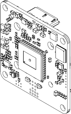 Fig. 412: USB 3 uEye LE PCB version