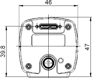 Fig. 435: USB 3 uEye ML - back view