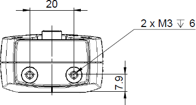 Fig. 436: USB 3 uEye ML - bottom view