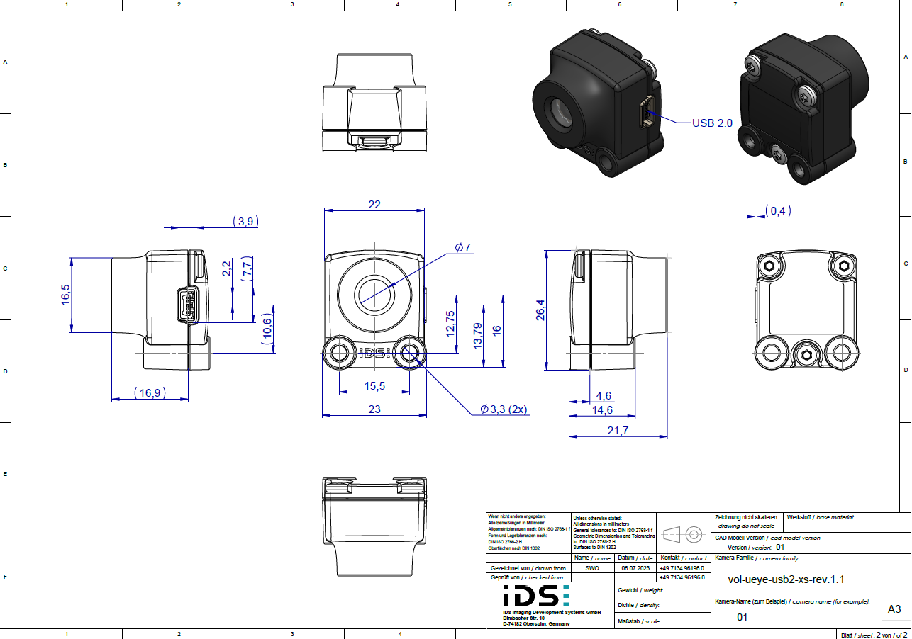 Fig. 554: USB uEye XS Rev. 1.1