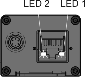 Fig. 704: GigE uEye SE - Status LEDs