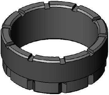 Fig. 483: uEye flange adjusting ring (top view)