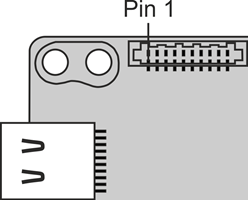 Fig. 345: uEye LE USB 3.1 Gen 1 PCB version - I/O connector