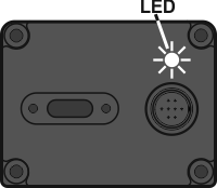 Fig. 372: uEye SE USB 3.1 Gen 1 - Status LED