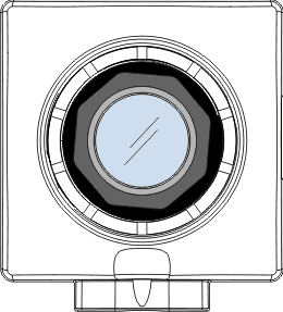 Fig. 479: USB uEye LE with inserted filter glass