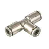 304 Stainless Steel Brass Union Tee Trachea Quick Plug Joint