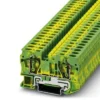 ST 6-PE -Ground modular terminal block - 3031500 -Phoenix Contact