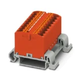 PTFIX 18X2,5-NS35A RD - 3273180 - Phoenix Contact Push-In Distribution Block for DIN Rail Mounting