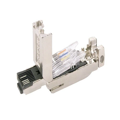 Industrial Ethernet FastConnect RJ45 plug 2 x 2, Cat5e – Siemens Cabling  Technology