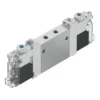 VUVG-LK10-B52-T-M5-1H2L-S - Air Solenoid Valve - Festo Directional Control Valves