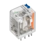Weidmuller DRM270012LT 12V DC Relay with LED & Test Button