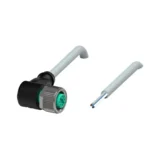 Pepperl+Fuchs V15-W-2M-PUR M12 Angled Female Cordset