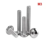 304 Hex Head Truss Screw, M3 - 20pcs