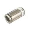 Air Pipe Quick Plug Pneumatic Connector 304 Stainless Steel Thread Straight