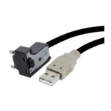 IDS USB 2.0, Standard Cable, Angled, Screwable, 3 m