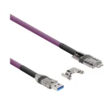 IDS USB 3.0, Dragchain Cable, Straight, Screwable, 3 m