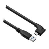 IDS USB 3 Standard Cable, Horizontal Angled, Screwable, 5 m