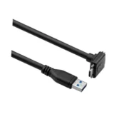 IDS USB 3 Standard Cable, Vertical Angled, Screwable, 5 m