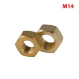 Copper Hex Nuts M14