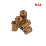 Injection Molding Brass Knurled Nuts M2.5
