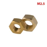 Copper Hex Nuts M2.5