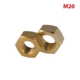 Copper Hex Nuts M20