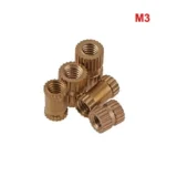 Injection Molding Brass Knurled Nuts M3