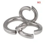 304 Spring Washers M3
