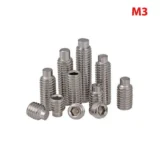 Hex Socket Set Screws M3 - 20pcs