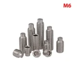 Hex Socket Set Screws M6 - 10pcs
