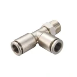 Trachea Quick Plug Connector 304 Stainless Steel External Thread PB8 / 10 / 16-01 / 02/03/04