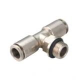 Trachea Quick-Plug Connector Full Copper Nickel-Plated G Thread PB8/10/12-01/ 02/03/04