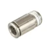 Trachea Quick-Plug Connector Full Copper Nickel Plating